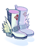 White Wing Boots