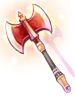 Crimson Two-Handed Axe