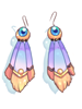 Angel Poring Earrings