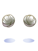Costume Hair in a Bun(White)