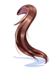 Costume Long Pony(Brown)