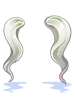 C Loose Wave Twin White Mid