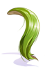 Costume Low Pony Green