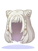 C Long Haired Cat Ears