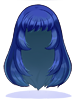 C Straight Long Blue