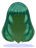 C Straight Long Green