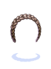 Costume Braid Headband (Black)