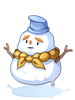 Costume Snowman