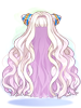 Costume Demi Freyja Hair