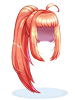 Costume Ponytail Hair(Red)
