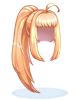 Costume Ponytail Hair(Yellow)