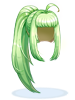 Costume Ponytail Hair(Green)