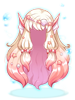 Costume Mermaid Wig (Pink)