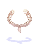 Costume Pigtails Half Up(White)