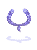 Costume Pigtails Half Up(Blue)