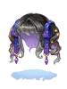 Costume Starry Sky Ribbon Twintails