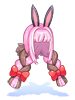 Costume Chocolat Rabbit Hair