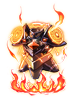 Rune Armor of Flame