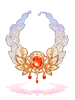 Brilliant Light Ruby Necklace
