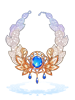 Brilliant Light Sapphire Necklace