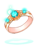Brilliant Light Aquamarine Ring