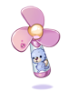 Sea Otter Mini Fan-LT