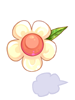 Romantic White Flower