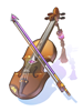 Metallic Vibration Booster Violin