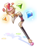 Heroria Wizardry Staff
