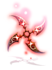 Adulter Fides Cross-Shaped Huuma Shuriken