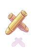 Empty Gold Round