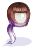 コスたまHairCollectionIII(黒白紅紫)