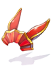 Isabella Red Ear Cap