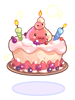 Costume: Poring Cake Hat