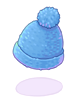 Costume: Blue Fur Hat