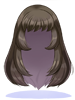 Costume: Straight Long (Black)