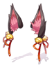 Costume: Black Fox Ear Ribbon