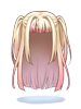 [衣装] ストレートツーサイドアップ(ブロンドピンク)