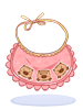 Toddling Boar Bib