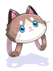 Costume: Rag Doll Face Bag