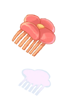 꽃 머리핀
