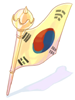 금색의 태극기